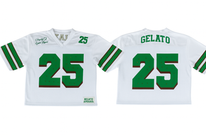 Property Of Gelato 25' Football Jersey
