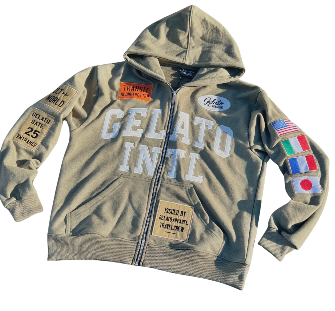 Gelato International Zip-up Hoodie