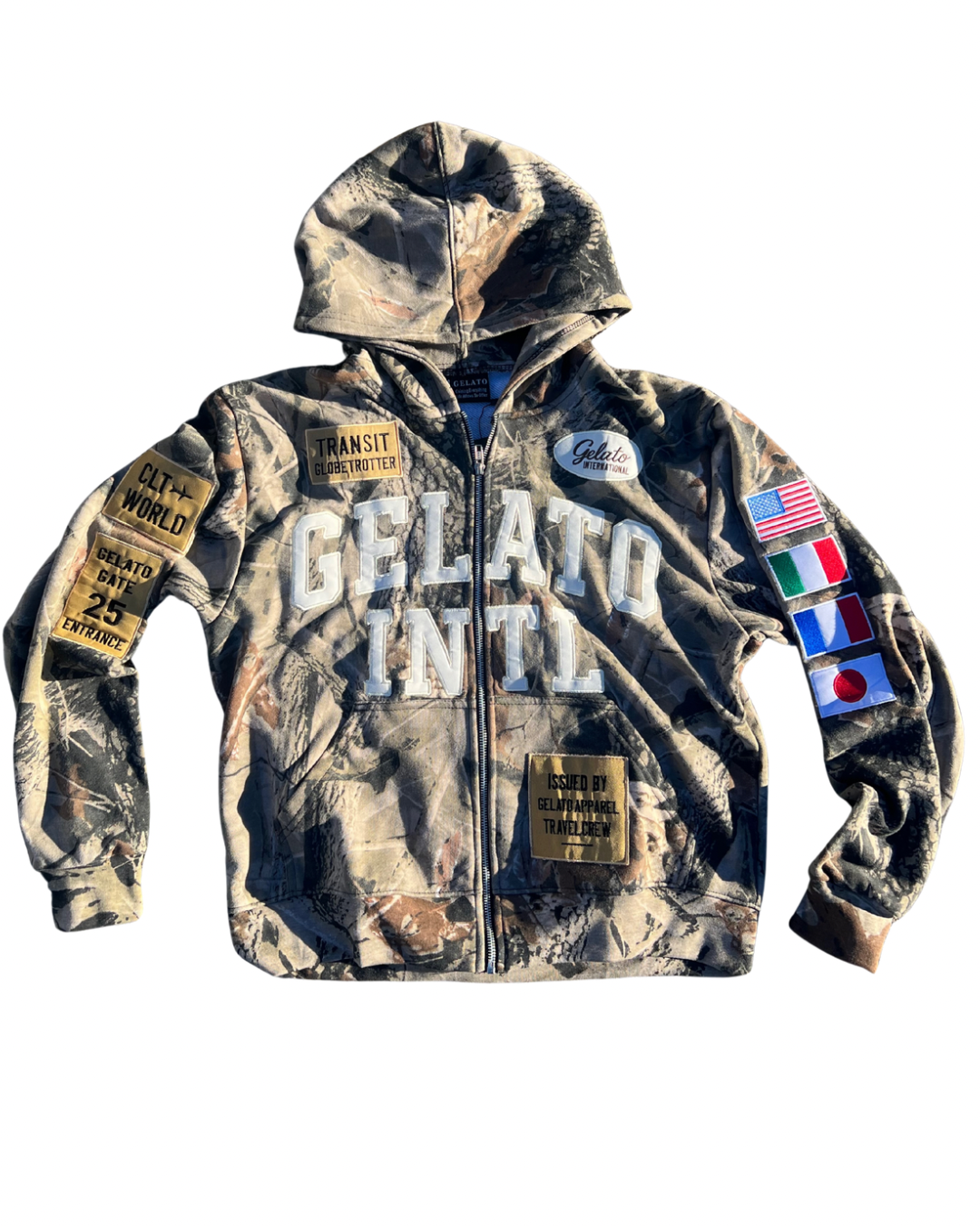 Gelato International Zip-up Hoodie