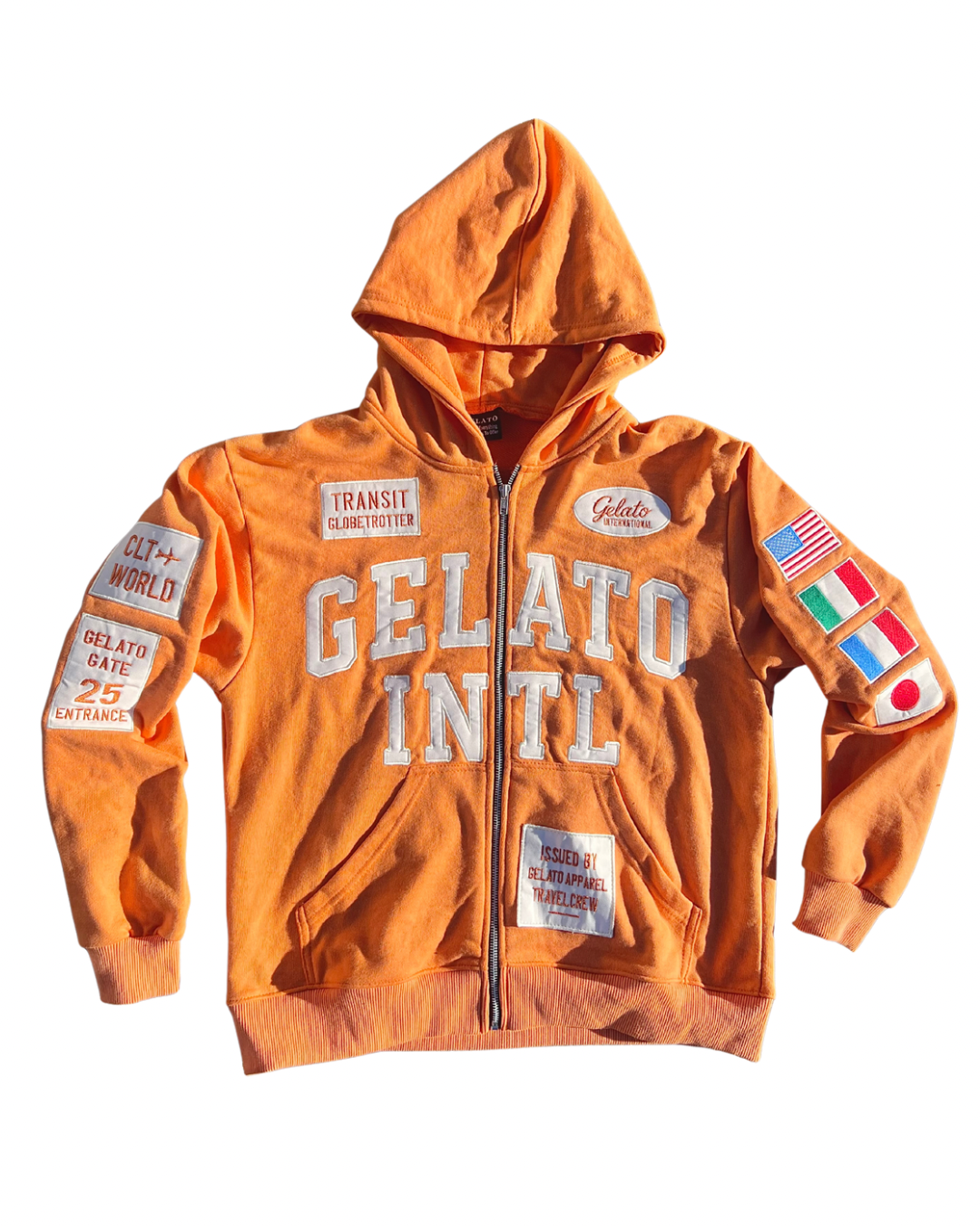 Gelato International Zip-up Hoodie