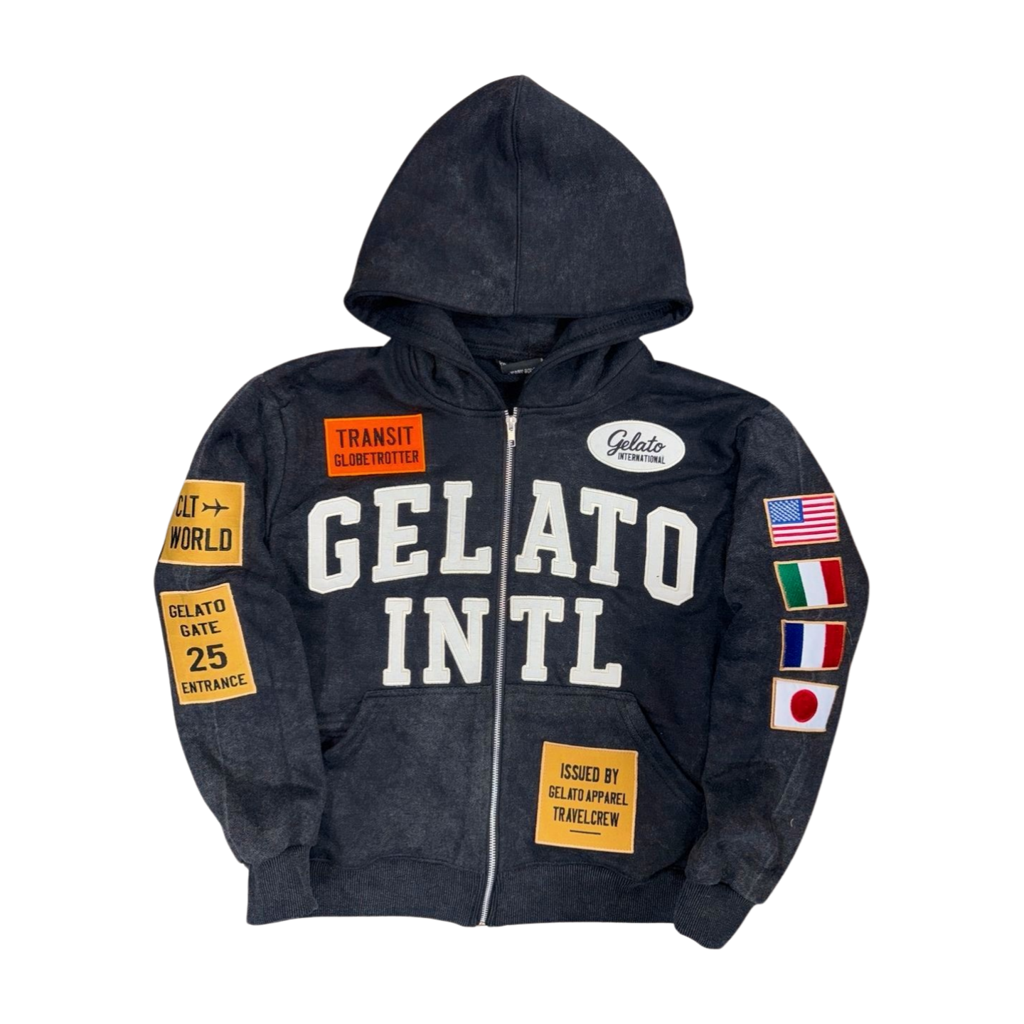 Gelato International Zip-up Hoodie